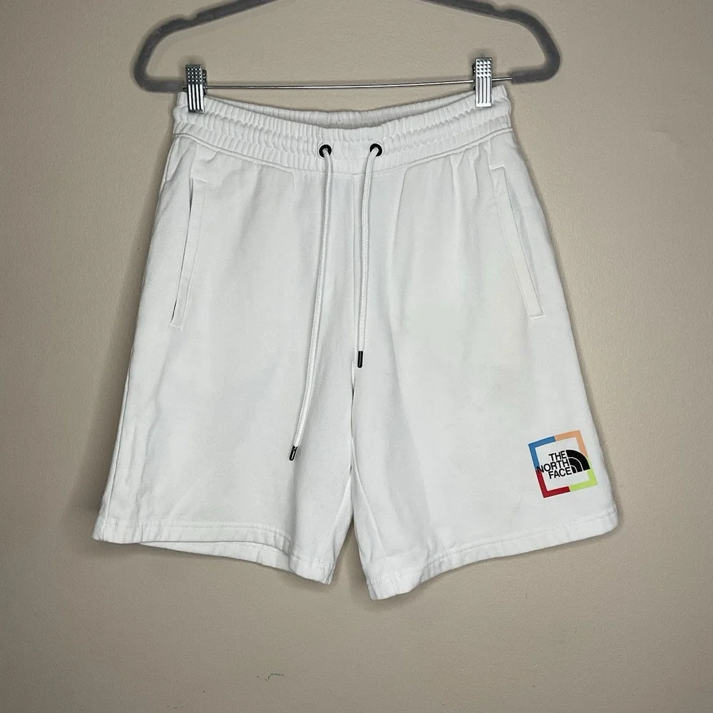 THE NORTH FACE Cord Shorts‎ Mens SP White Outdoor Drawstring Pull On